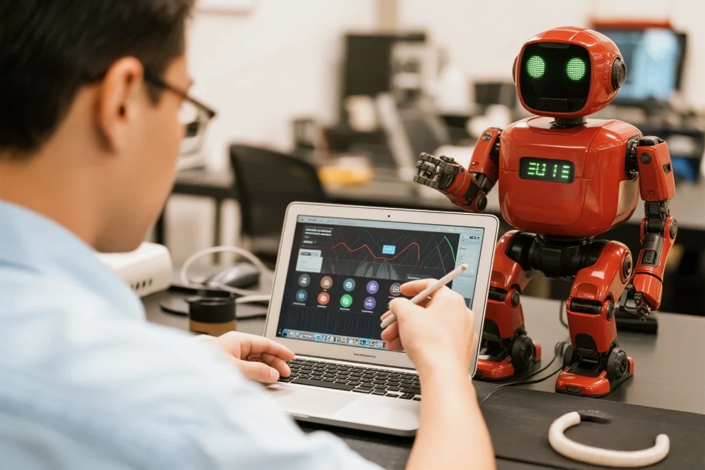Train AI Robots for object recognition in disordered playroom environments