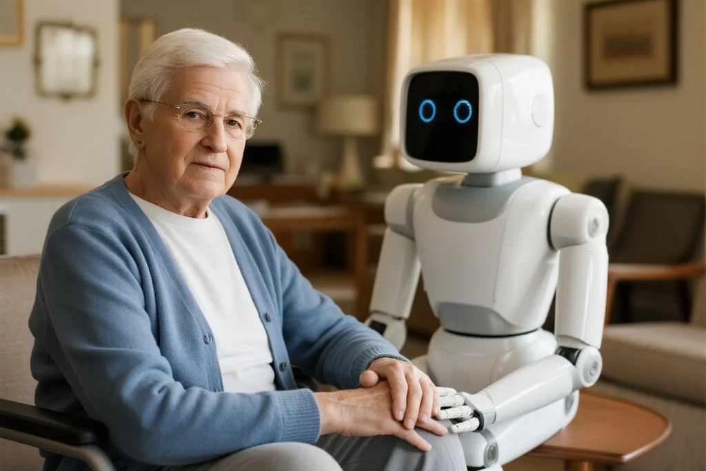 TalkieBot G1 – AI Robot for Seniors’ Conversations