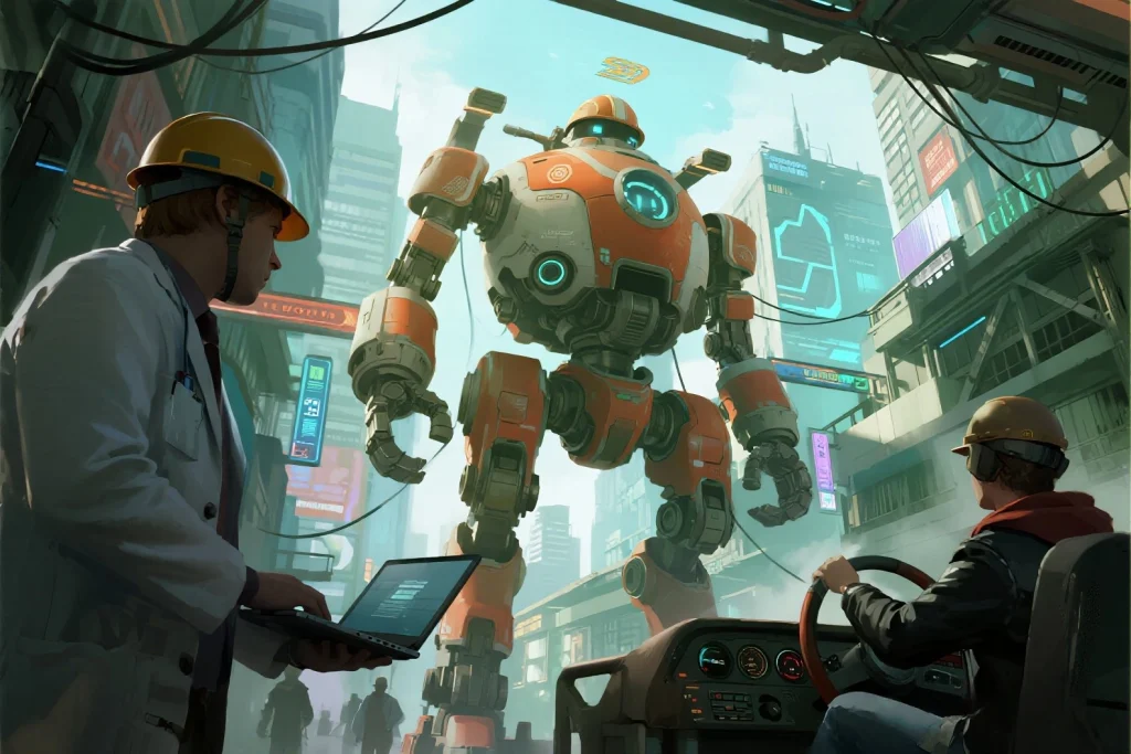 AI researchers conducting safety evaluations on AI models to enhance AI safety