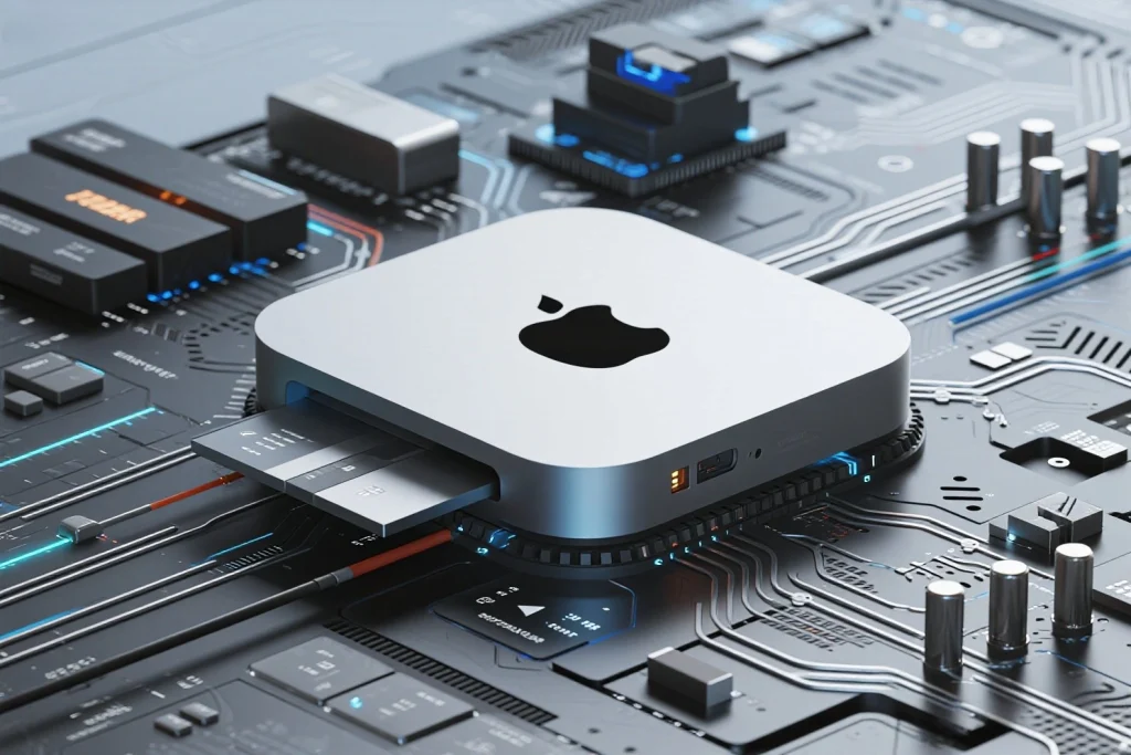 Diagram showing Apple AI Strategy rollout timeline from 2025 to 2026
