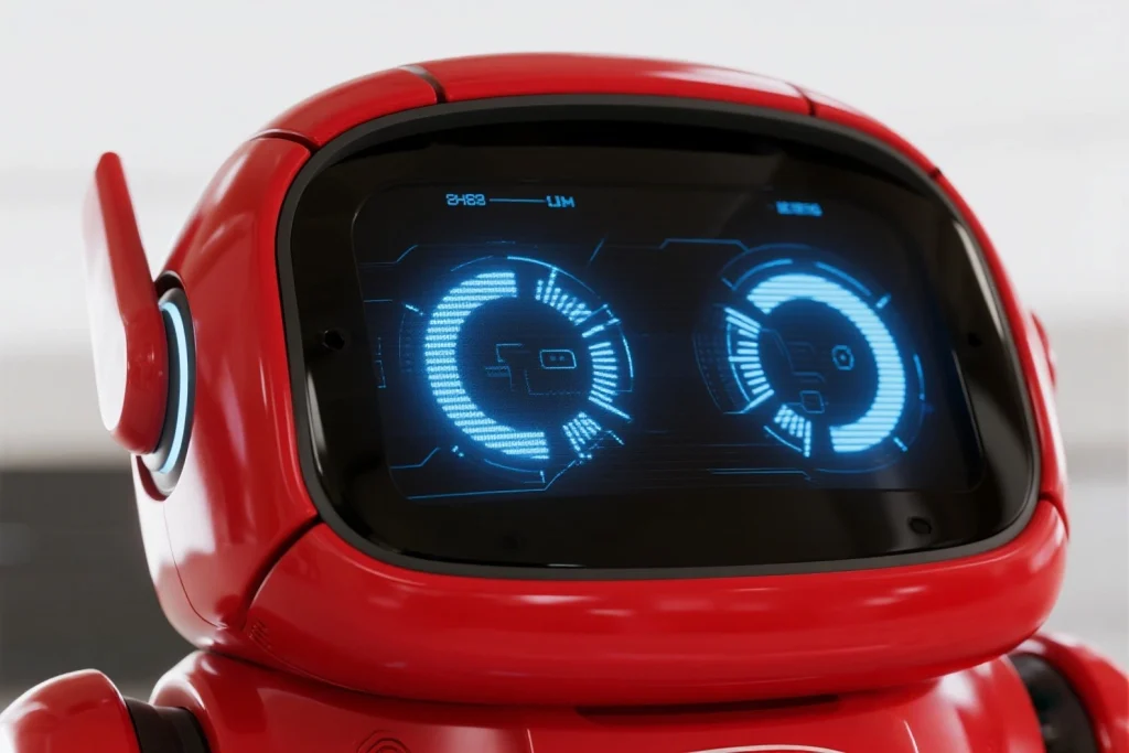 Eilik Mini on office desk as one of the Best AI Robots Under 100