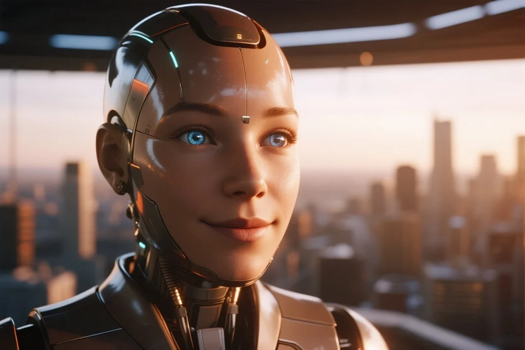 ElliQ emotional AI robot providing companionship to elderly with voice and touch interaction