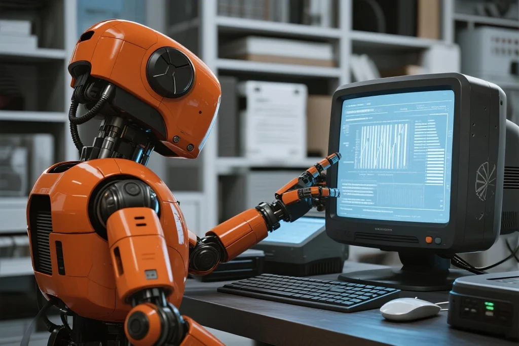 Train AI Robots using deep learning in cluttered industrial warehouse settings