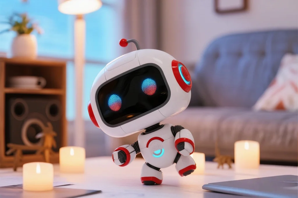 Eilik vs Moxie side-by-side feature chart for AI robots
