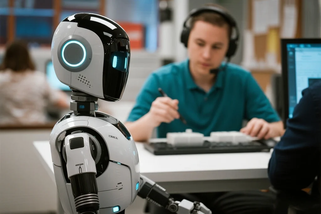 Train AI Robots to perform object sorting in visually cluttered environments