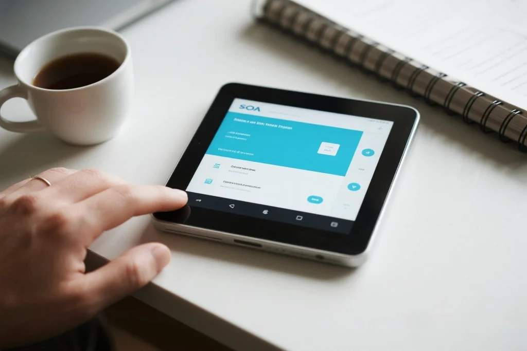 SOA OS23 application in ERP and enterprise automation