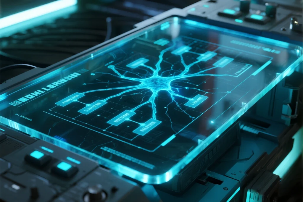 AI transparency in decision making through a heatmap in robot vision.
