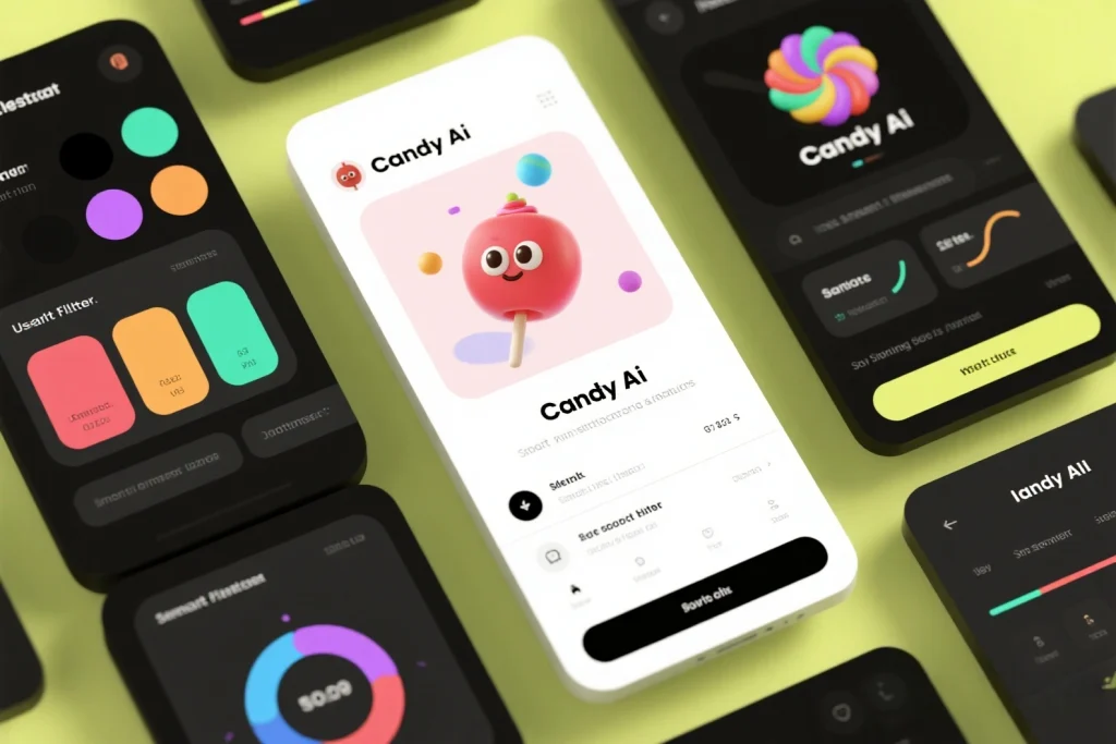 Candy AI real-time video enhancement demonstration