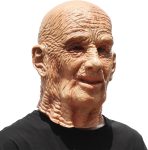 PartyHop - Old Man Mask - Realistic Halloween Latex