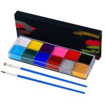Face Painting Kit for Kids, 12 Colors Oil-Based Face