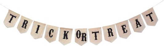 Mandala Crafts Halloween Banner - Trick or Treat