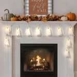 Halloween Decoration String Lights, Light up Ghost