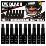 Bowitzki Face Paint Stick 10 Pieces Eye Black Set