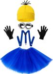 Halloween Costume for Adult Women,Goggles/Yellow