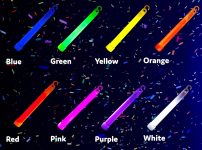 PartySticks Glow Sticks Party Supplies for Kids and