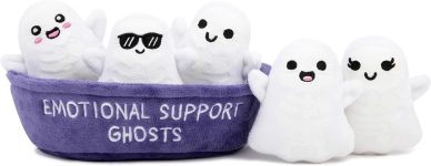 Emotional Support Ghosts by Relatable, Cuddly Plush