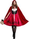 Women Little Red Riding Hood Costume Christmas