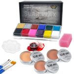 immetee Scar Wax SFX Makeup Kit, Face & Body Paint,