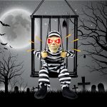 Screaming Animated Halloween Party Decorations,