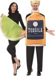 Funnlot Tequila and Lime Couples Costume 2 Pcs