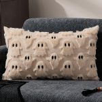 DFXSZ Halloween Pillow Covers 12x20 inch Ghost Decor