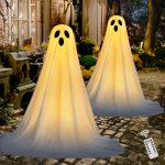 JOYIN 2 Pack 47'' Halloween Decorations Outdoor Light