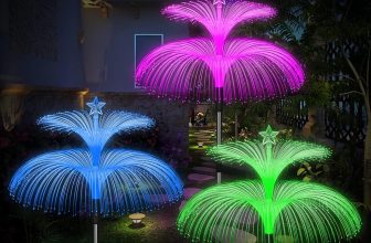 Solar Garden Lights 3 Pack New Upgraded Solar Lights