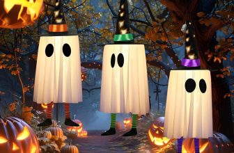 Halloween Decorations Outdoor,Set of 3 Halloween