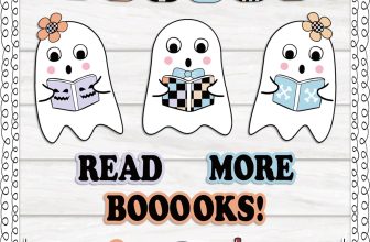 Halloween Bulletin Board Decorations Set, Boho