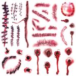 Halloween Decorations, 32PCS Halloween Tattoos