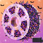 kemooie 500 LED Halloween Lights, 164FT 8 Lighting