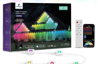 APPECK Permanent Outdoor Lights 200ft with 144 LED