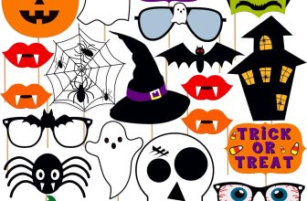 KatchOn, Scary Halloween Photo Booth Props - Large,