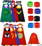 Kids Capes Set and Wristbands Kids Costumes Halloween