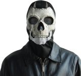 Halloween Ghost Mask COD Full Head Skull Mask, Game MW2
