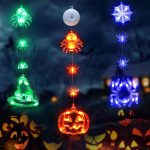 suddus 3 Pack Halloween Lights Battery Operated with