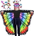 D.Q.Z Double-Sided Fairy Butterfly-Wings Costume for