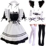 Japanese Anime Cosplay Maid Outfit Dress Japanese Maid
