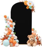 6.6FT Arch Backdrop Cover – Elastic Spandex Fabric for