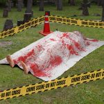 5 Ft Corpse Dead Victim Props Halloween Decorations