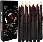 12 Pack Bleeding Taper Candles- 10 Inch Vampire Taper