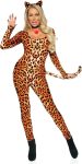 Leg Avenue Women's 3 Pc Cougar Costume with Catsuit,