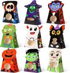 Giiffu 54-Pack Halloween Treat Boxes with Clear Window