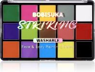 BOBISUKA Face Body Paint, 15 Color Professional Face