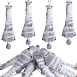 12 Pcs Halloween Cocoon Corpse Decoration, 5.6'' Scary
