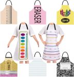 8 Pcs Group Halloween Costumes Adults Funny Teachers