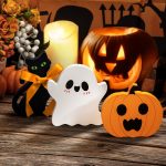 COCHIE Cute Halloween Tiered Tray Decorations Indoor,