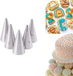 Small Writing Piping Tip Round Icing Tips,Cookie