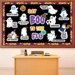 gisgfim Halloween Bulletin Board Decorations Halloween