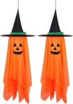 2Pcs Halloween Decorations, Halloween Pumpkin